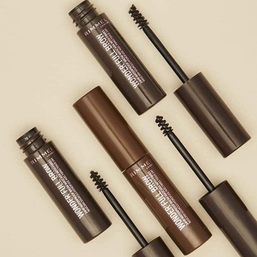 RIMMEL Wonder'Full 24hr wasserfeste Augenbrauen-Wimperntusche mit Fasern NEU *ALLE FARBEN* - Bild 8 von 21