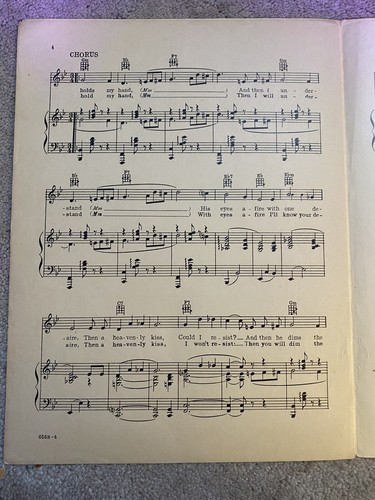 1931 PARADISE Sheet Music POLA NEGRI in A WOMAN COMMANDS by Nacio Herb Brown - Picture 4 of 6