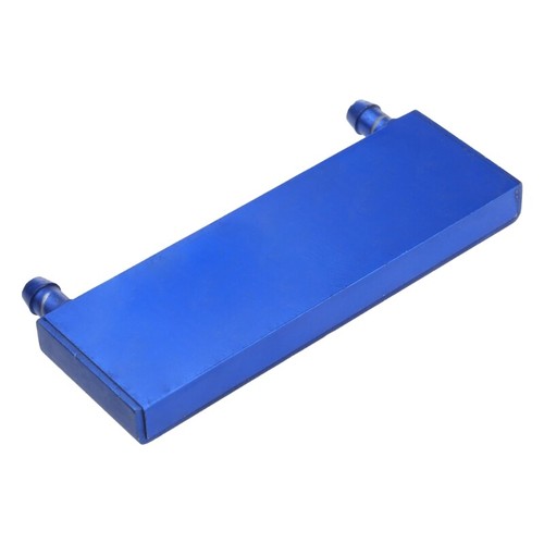 122mmx41mmx12mm Aluminium Wasserkühlblock für CPU Grafik Kühler Kühlkörper - Bild 5 von 8