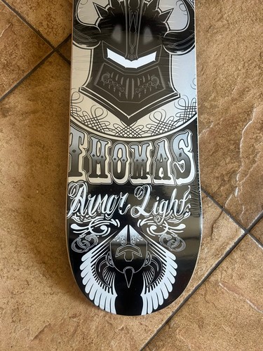Darkstar Chet Thomas Pro Model Helmet Armor Light Skateboard Deck Black 8.0 - Bild 4 von 5