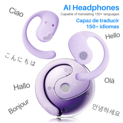 Bluetooth Translator Earbuds 150 Language Two Way Real Time Smart AI Translation