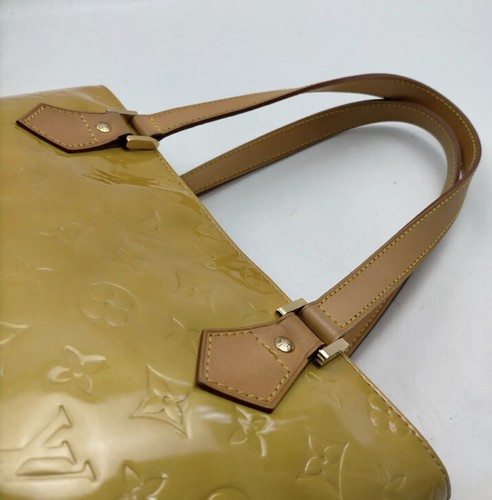 Louis Vuitton LV Hand Bag Houston Yellow Vernis 1260108 - Picture 4 of 12