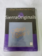 Sierra On-Line King's Quest V 5 Graphic Adventure PC Game 1990 MS-DOS MPC CD Rom