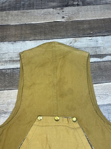 VTG Mens S American Field Sportswear Vest Hettrick Mfg. Brown Hunting Game USA - Picture 8 of 12