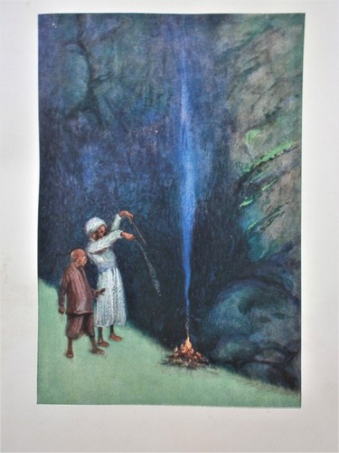 German Aladin und die Wunderlampe & 1001 Nacht Tales Antique Book 1912 Illustrat - Picture 4 of 11