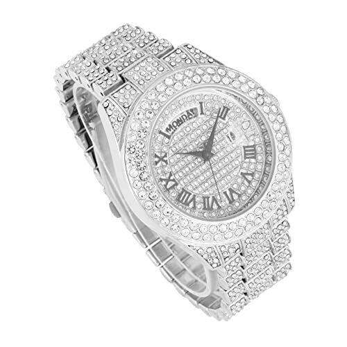Charles Raymond Mens Watch w/Easy Read Date & Day - ST10535 - Picture 79 of 98