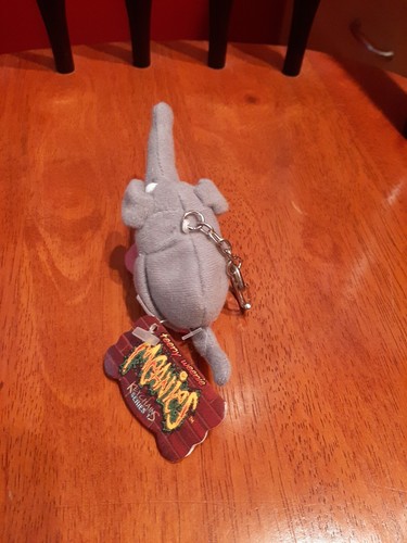 Portachiavi vintage Teeny Weenie Meanies serie, Bart l'elefante 1997 nuovo con etichette - Foto 4 di 9