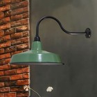 Industrial Barn Style Shade Wall Mounted Light Retro Waterproof Outdoor Fixture