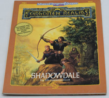 Shadowdale Advanced Dungeons & Dragons Forgotten Realms 9247 FR5 1988 +Map YES