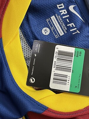 Fc Barcelona Iniesta Nike Player Issue Champions League