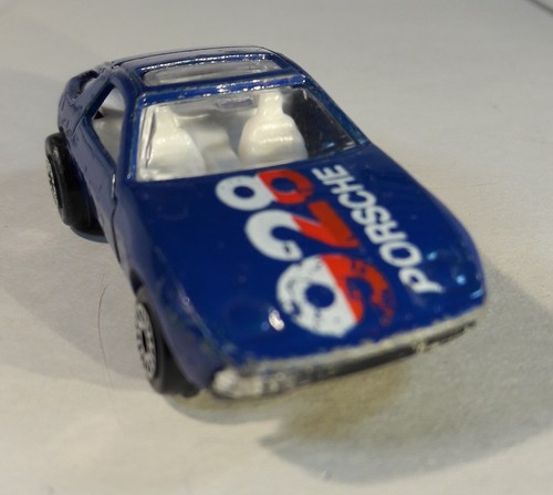 Zylmex Zyll P376 1978 Porsche 928 V-8. Dark blue. Shiny paint. Doors open. 1980. - Picture 2 of 6