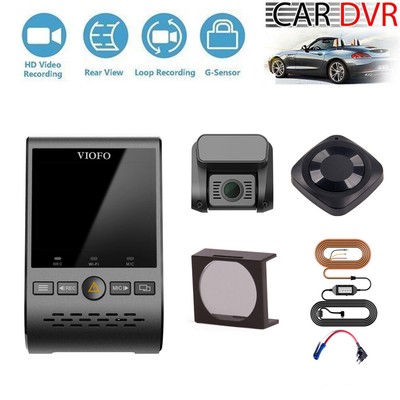 Hardwire Fuse Kit Viofo A129 Duo 1080P 30FPS Dash Camera G-Sensor Wi-Fi GPS