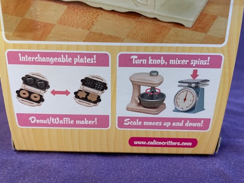 Kücheninsel - NEU - Calico Critters Sylvanian Family - Waffeleisen Spielzeug - Bild 19 von 24