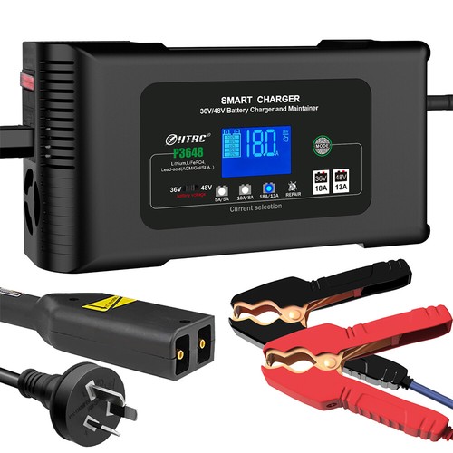 48V Lithium 36V 18A/13A AC/DC Battery Charger For Lithium Iron LiFePO4 AGM Gel - Picture 14 of 17