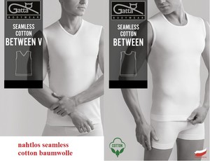 Manner T Shirt Herren Armellos Hemd Nahtlos Nahtlose Baumwolle Seamless Cotton Ebay