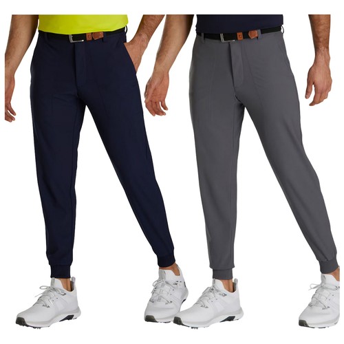 FootJoy Herren HYPR Golf Jogginghose elastischer Bund unten Hose leicht FJ