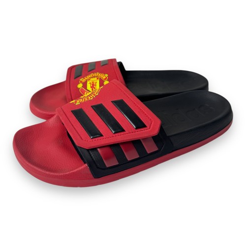 Adidas Men's Adilette TND Slides Manchester United Red / Black GZ5940 Size 12 - Picture 9 of 10