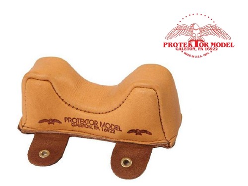 Protektor Heavy Duty Leather Bench Rest Front Rifle Bag Shooting Hunting Target - Picture 18 of 25