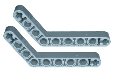 Missing Lego Brick 6629 DkStone x 2 Technic Beam 4 x 6 Liftarm Bent 53.5