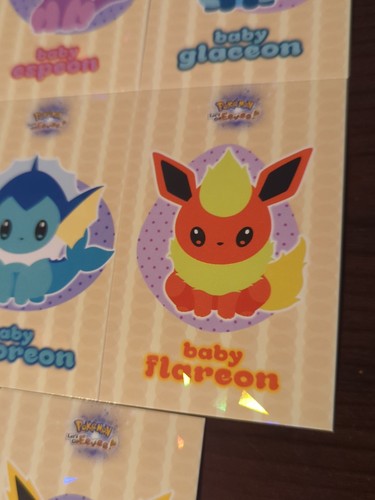 Pokemon Let's Go Eevee Datenbank Set Peru Baby Set 8x Cracked Ice US Verkäufer - Bild 4 von 6