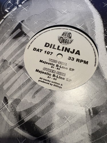 DILLINJA - Majestic B Line E.P Deep Jungle RP 2025 MINT - Picture 1 of 2