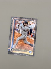 2025 Topps Riley Greene Black Diamante 332 Detroit Tigers #/10