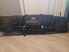 Savior Equipment Tactical Double Long Rifle Gun Range Bag - Black