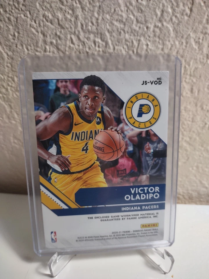 2020-21 Panini Donruss - Jersey Series Victor Oladipo #JS-VOD (MEM) - Image 2 of 2