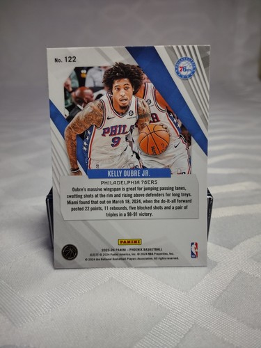 2023-24 Panini Phoenix Kelly Oubre Jr. #122 Philadelphia 76ers - Imagen 2 de 2