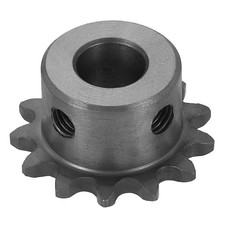 #25 Chain Roller Sprocket 10mm Bore 29.5mm OD, 13 Tooth C45 Carbon Steel