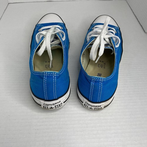 Converse Blue Unisex 9 Men 11 Women Used Great Condition - Picture 3 of 5