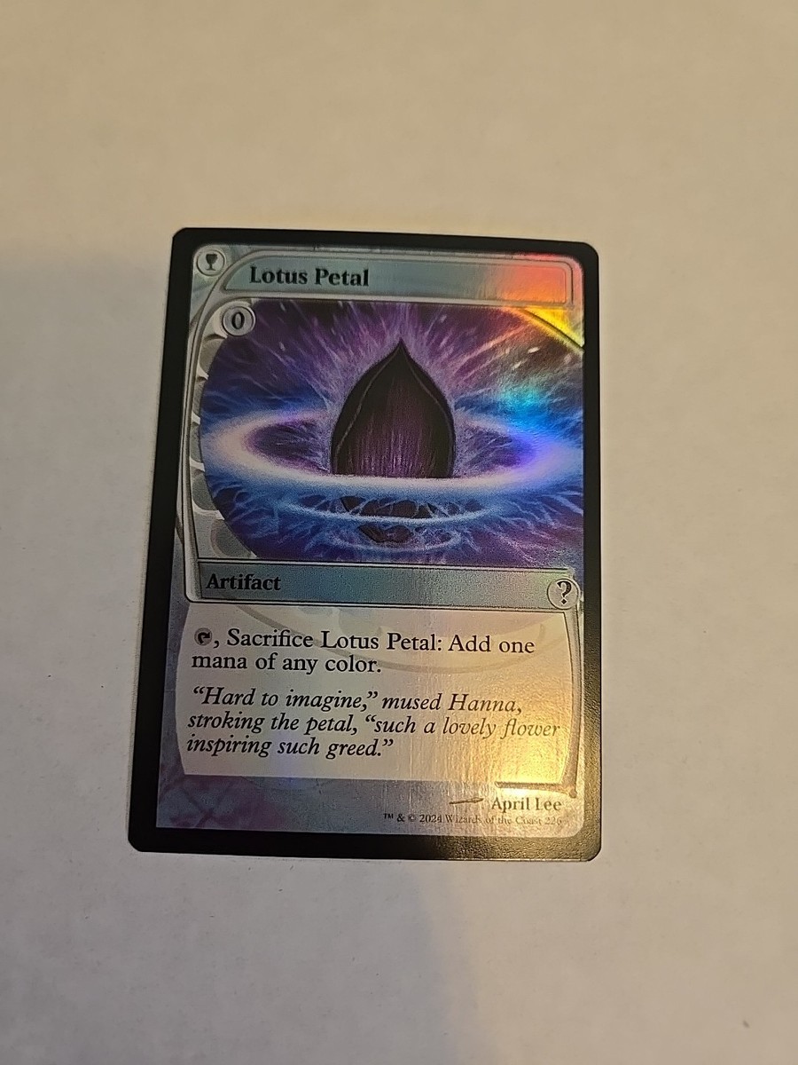Lotus Petal (Future Sight) Mystery Booster 2 Foil | eBay