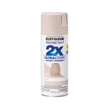 Rust-Oleum 299883 2X Ultra Cover Smokey Beige Satin Oil Based Spray Paint 12 oz.