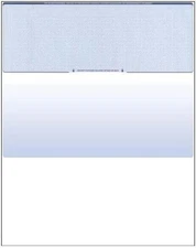 Blank Check Paper - 500 Pack - Computer Security Business Checks, QuickBooks ...