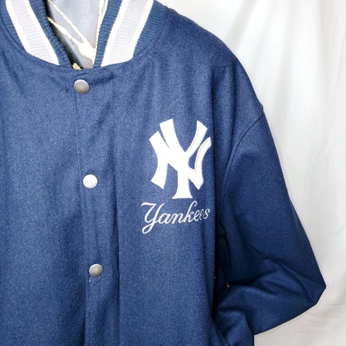 Chaqueta New York Yankees Azul Mercancía Genuina Hombres Talla XXL - Imagen 2 de 10