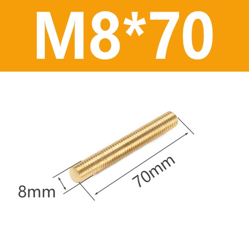 M3-M16 Brass Threaded Rod Bar Studding Studs Bolts Fastener Length 20mm-500mm - Picture 108 of 150