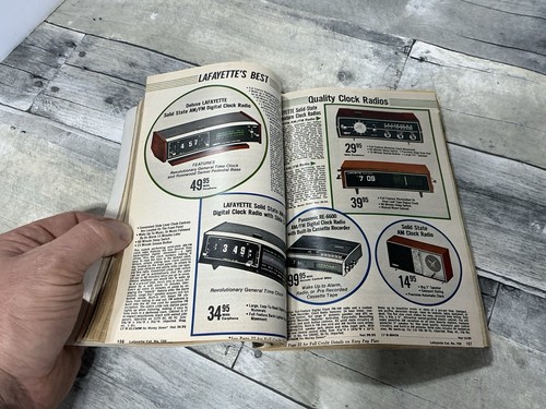 1972 Lafayette Radio Electronics Catalog R/C Cars Scott Receivers BASS GUITARS - Picture 10 of 17