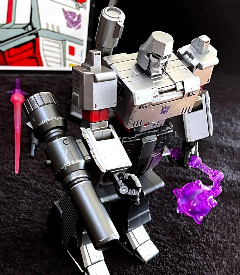 MEGATRON & PRINT • DIECAST • TRANSFORMERS YOLOPARK AMK PRO SERIES - Image 2 of 4