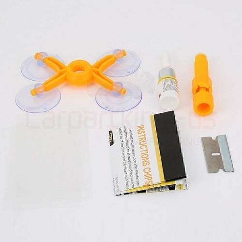 Auto Glass Nano Repair Fluid Car Windshield Resin Scratch Crack Fix Tools Kit US - Picture 11 of 12