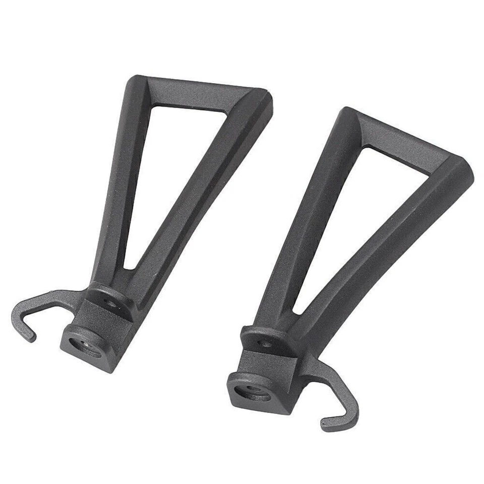 Juego de reposapiés trasero de pasajero pedal para Yamaha YZF R6 2006-2010 negro Foto 3 de 4