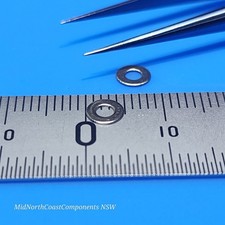 M2 x 5mm x 0.3mm Flat Spacer Washers 304 Stainless Steel Metric M2