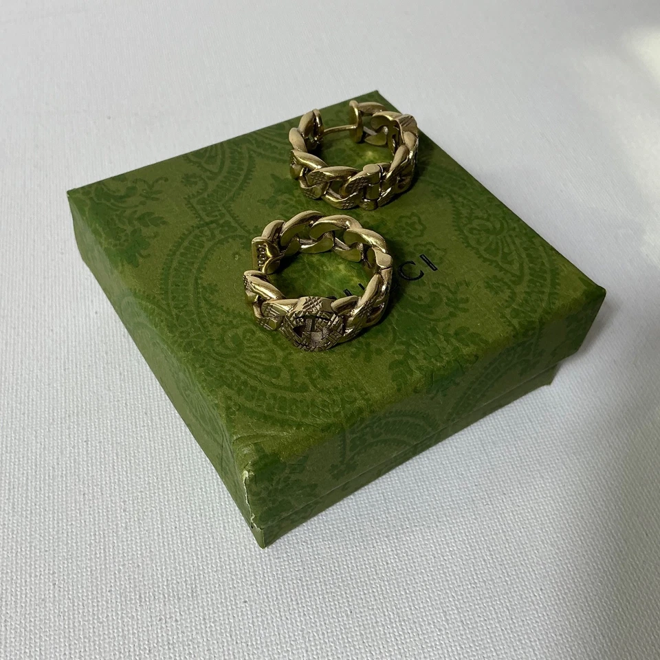 Gucci GG Vintage Earrings - Image 2 of 3