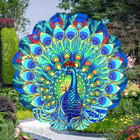 Peacock Wind Spinners Outdoor - Birthday Gifts for Women Mom Grandma,12Inch Meta