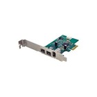 Carte IO Startech PEX1394B3, 3 Ports PCI-E FireWire 800/400