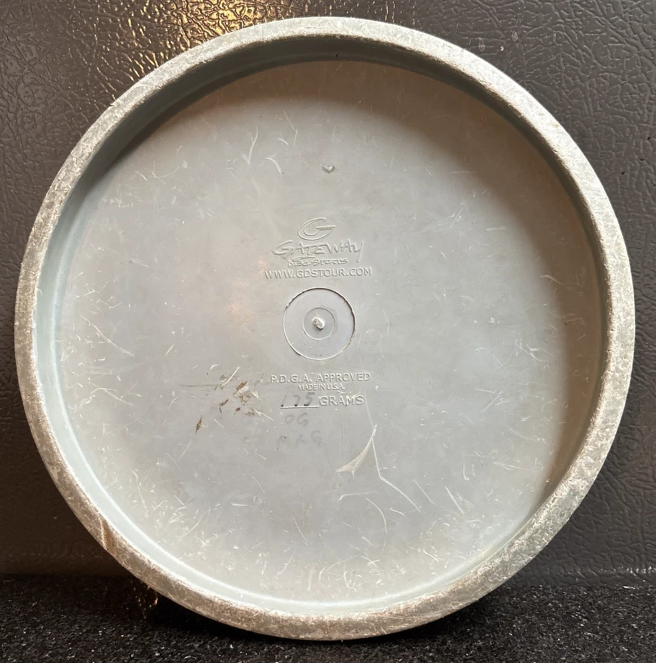 Gateway Disc Sports OG Magic Penned 175g Custom Pure Disc Golf Stamp Used Rare - Image 2 of 4