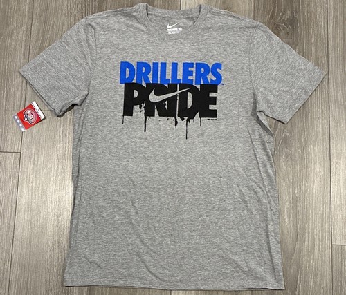 The Nike Tee Drillers Pride Shirt MLB 2015 Grigio Uomo Taglia Large Nuova con etichette Rara