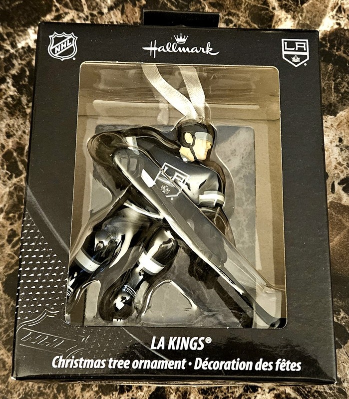 Hallmark Los Angeles KINGS - NHL 2019 Christmas Tree Ornament NEW