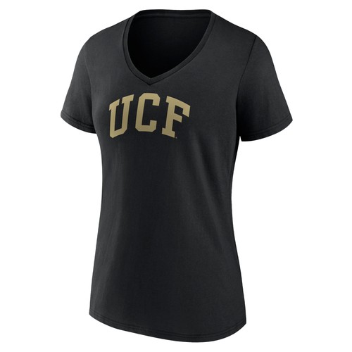 Damen T-Shirt schwarz UCF Knights Basic Team Arch - Bild 2 von 3