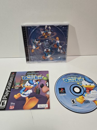 Disney's Donald Duck: Goin' Quackers (Sony PlayStation 1, 2000) CIB Excellent