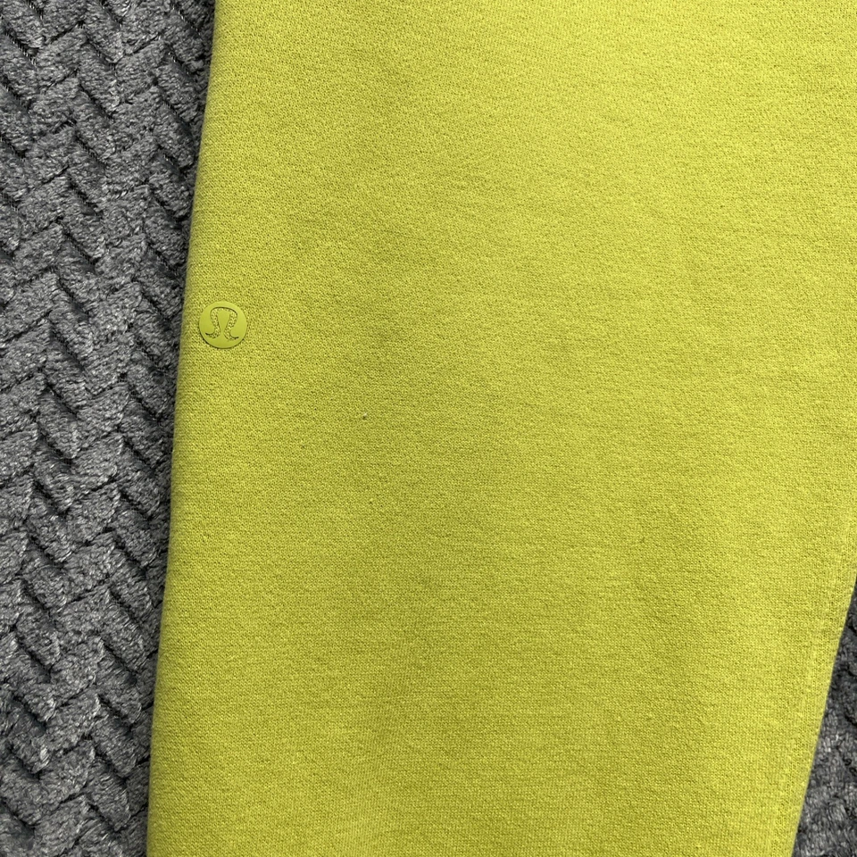 Lululemon Scuba Joggers Размер 12 Высотка Полная Длина Неоновая Стирка Желтый ЧИТАЙТЕ - Изображение 4 из 4